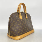 Louis Vuitton Handbag Monogram Alma Brown 2-Way Bag — view 2