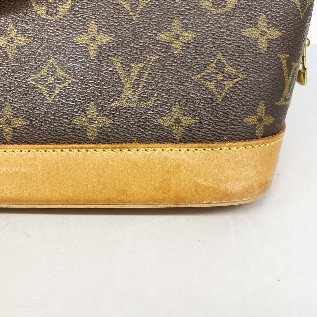 Louis Vuitton Handbag Monogram Alma Brown 2-Way Bag — view 7
