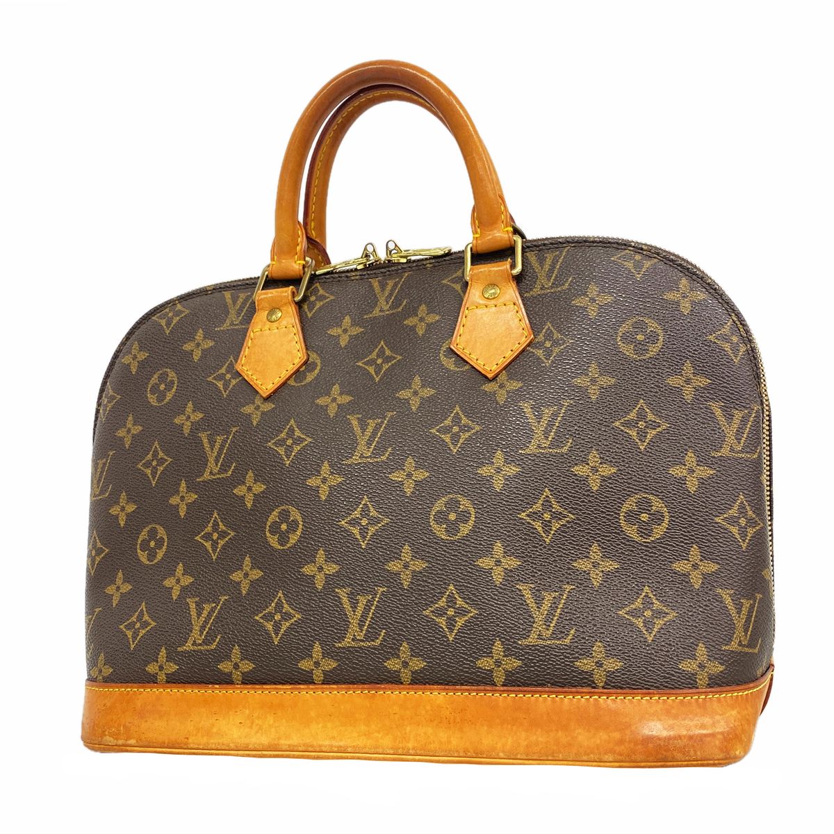 Louis Vuitton Handbag Monogram Alma Brown