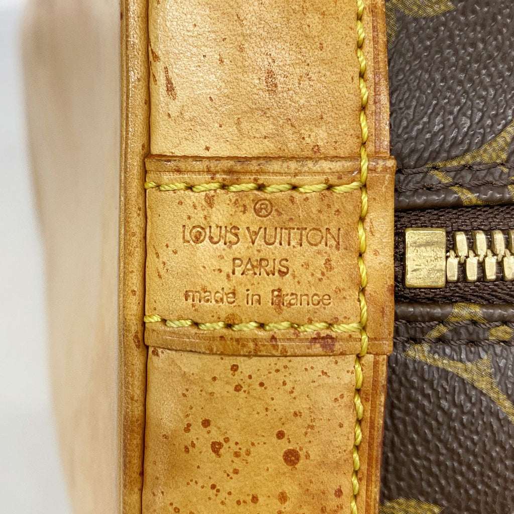 Louis Vuitton Handbag Monogram Alma Brown — view 5