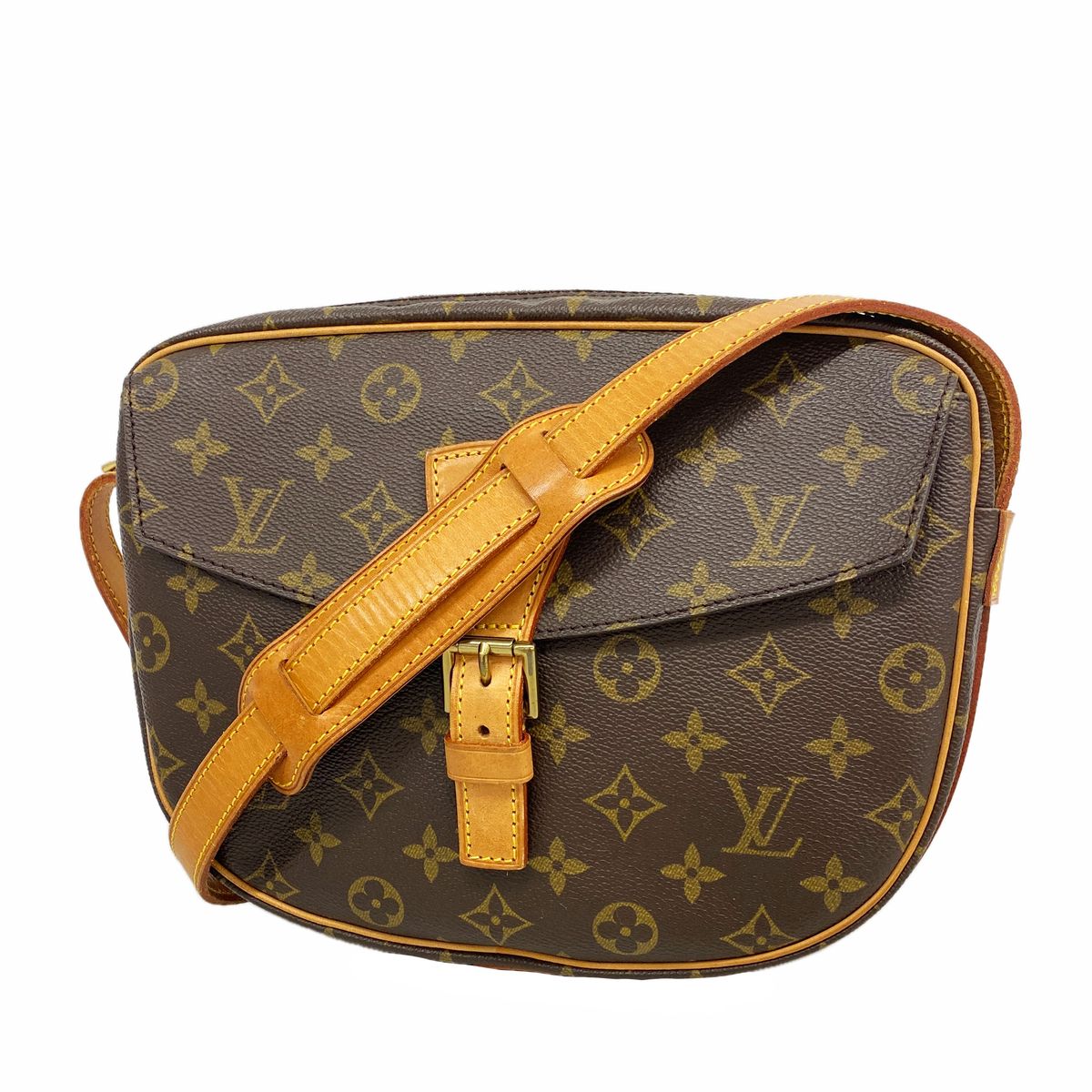 Louis Vuitton Shoulder Bag Monogram Jeune Fille Brown