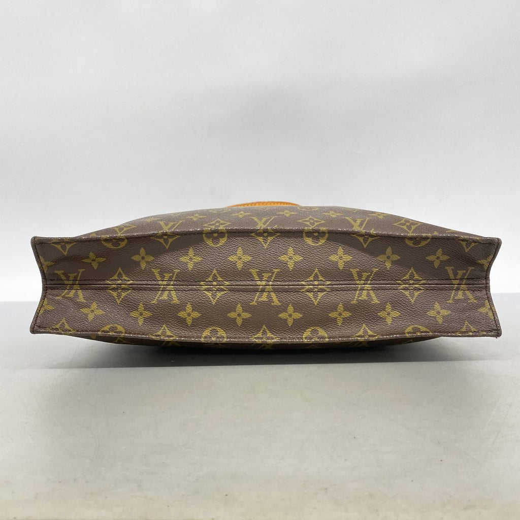 Louis Vuitton Tote Bag Monogram Sac Plat Brown — view 3