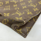 Louis Vuitton Tote Bag Monogram Sac Plat Brown — view 6