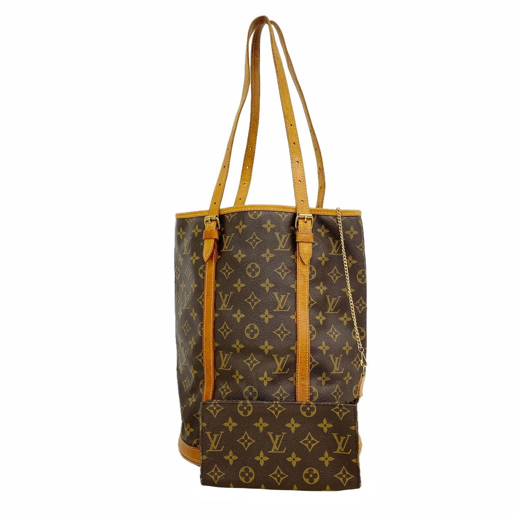 Louis Vuitton Tote Bag Monogram Bucket GM Brown