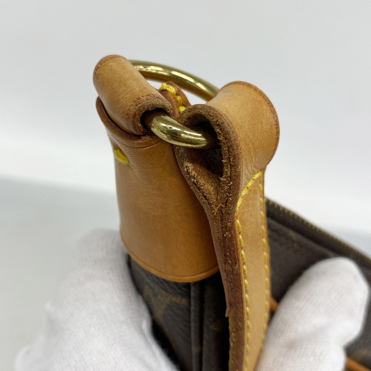 Louis Vuitton Shoulder Bag Monogram Boulogne 30 Brown — view 8