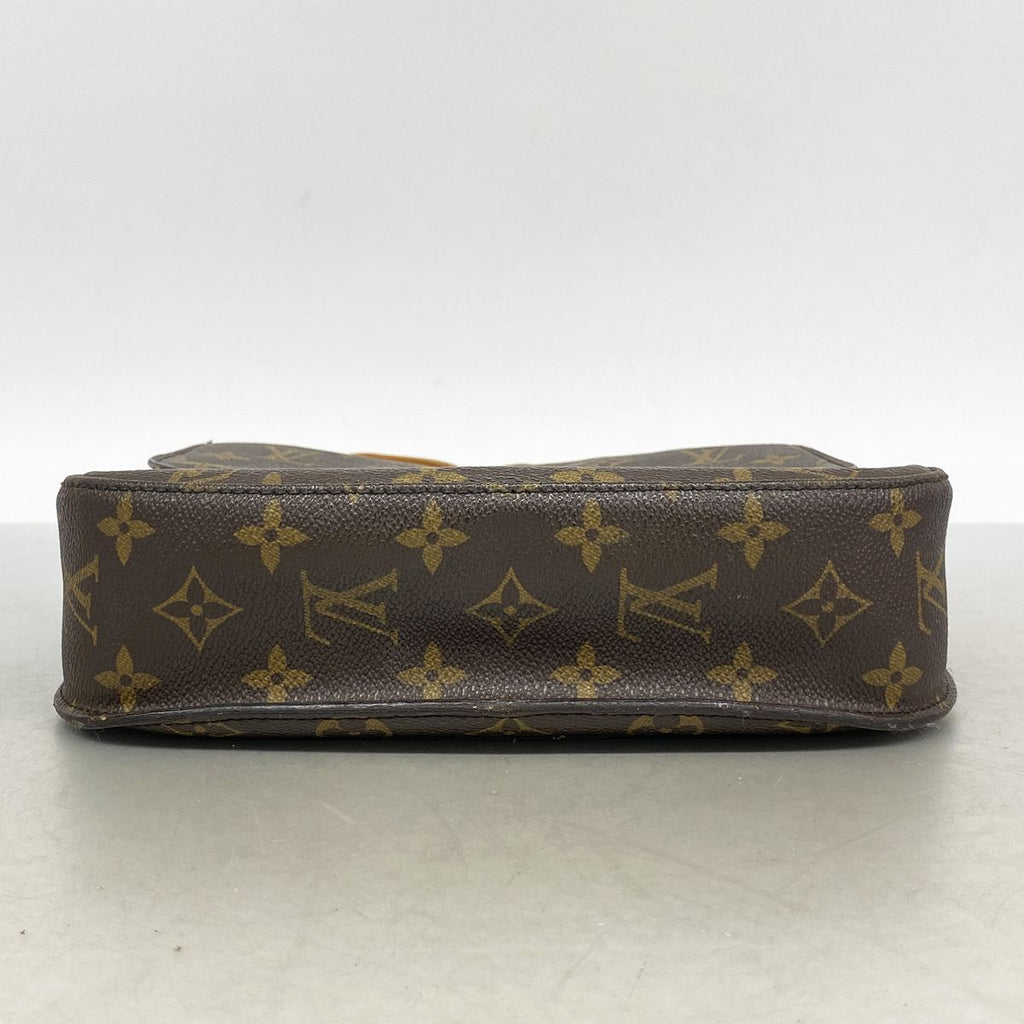 Louis Vuitton Shoulder Bag Monogram Saint Cloud GM Brown — view 3