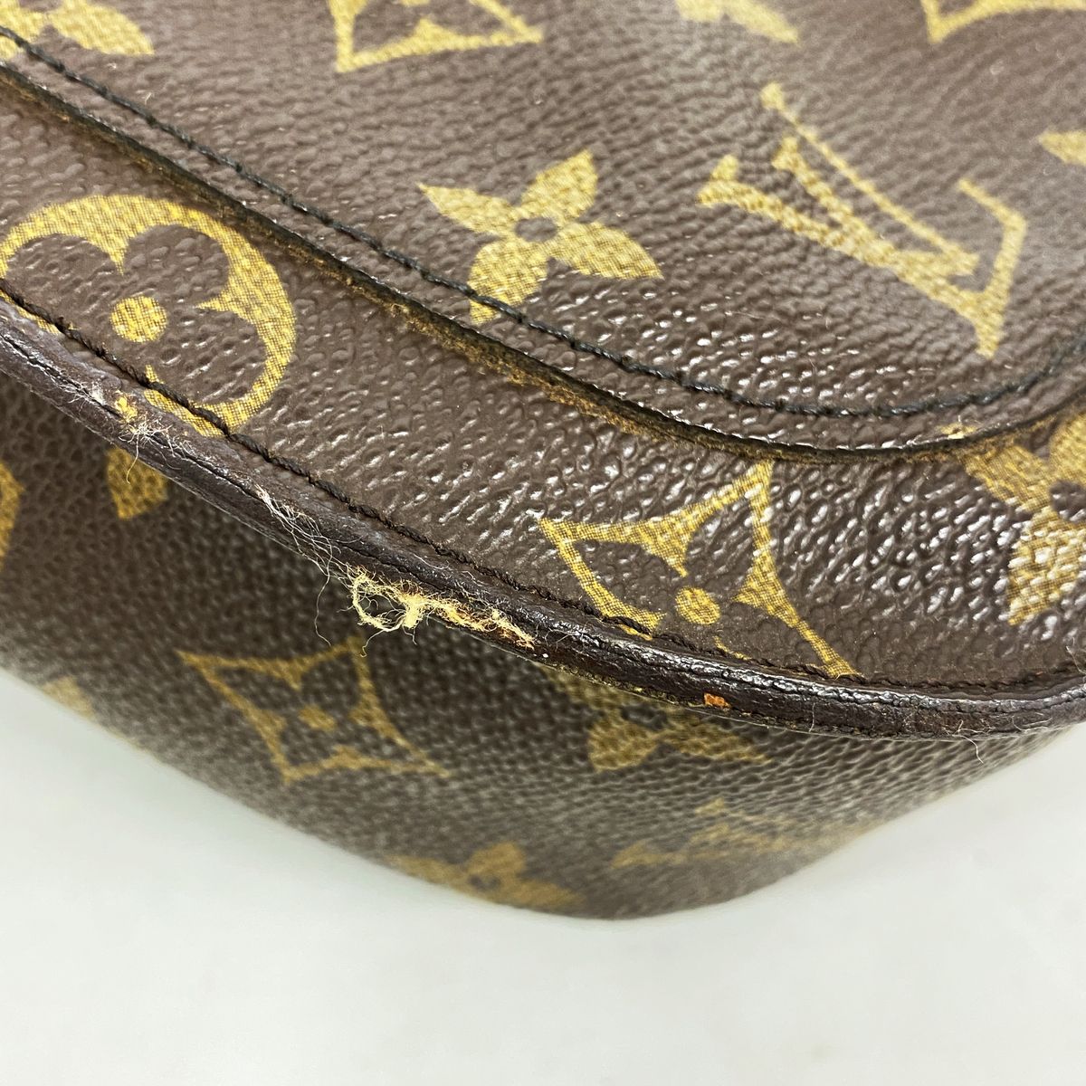 Louis Vuitton Shoulder Bag Monogram Saint Cloud GM Brown — view 6