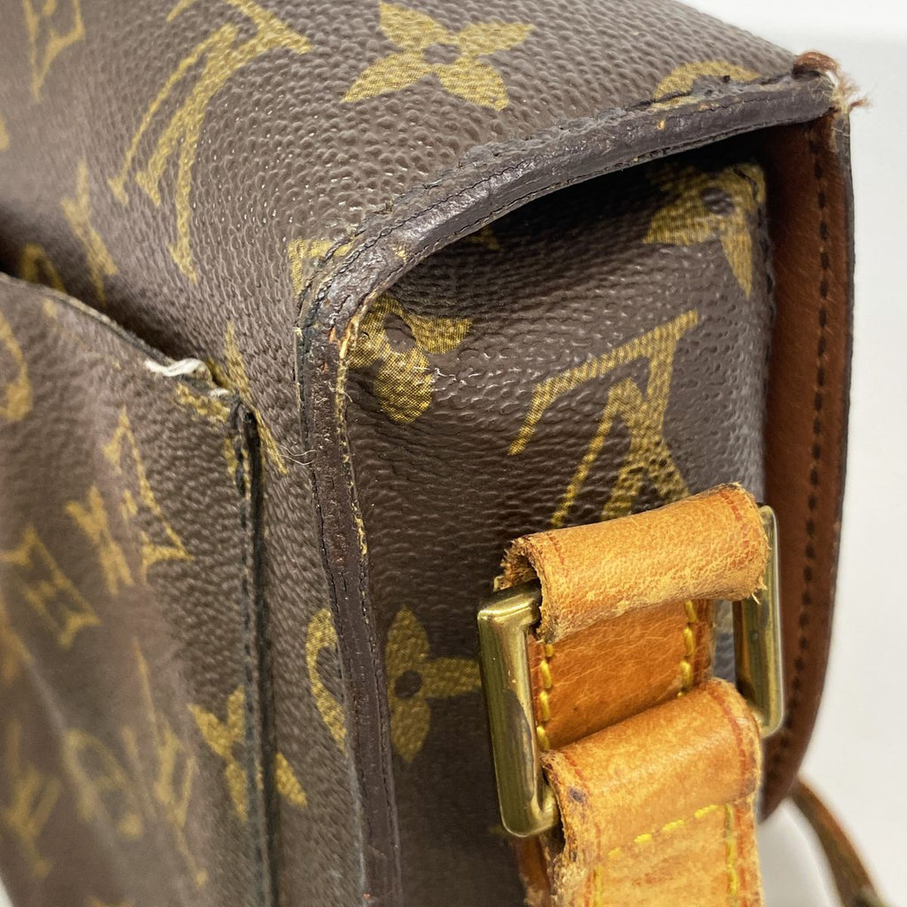 Louis Vuitton Shoulder Bag Monogram Saint Cloud GM Brown — view 8