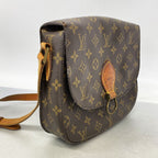 Louis Vuitton Shoulder Bag Monogram Saint Cloud GM Brown — view 2