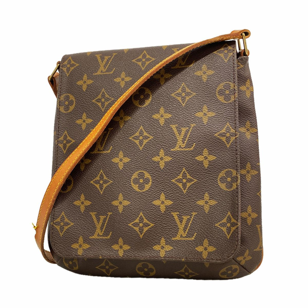 Louis Vuitton Shoulder Bag Monogram Musette Salsa Short Strap Brown