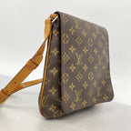 Louis Vuitton Shoulder Bag Monogram Musette Salsa Short Strap Brown — view 2