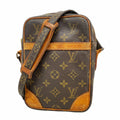 Louis Vuitton Shoulder Bag Monogram Danube Brown