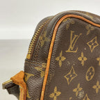 Louis Vuitton Shoulder Bag Monogram Danube Brown — view 8