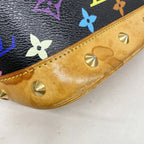 Louis Vuitton Handbag Monogram Multicolor Alma Noir — view 7