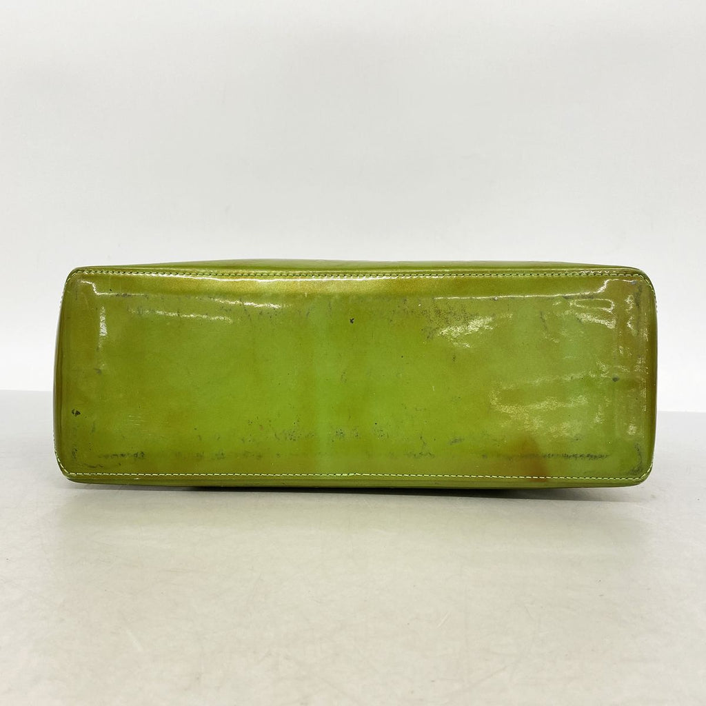 Louis Vuitton Handbag Vernis Wilshire Blue Bird Vert Cles Dies — view 3
