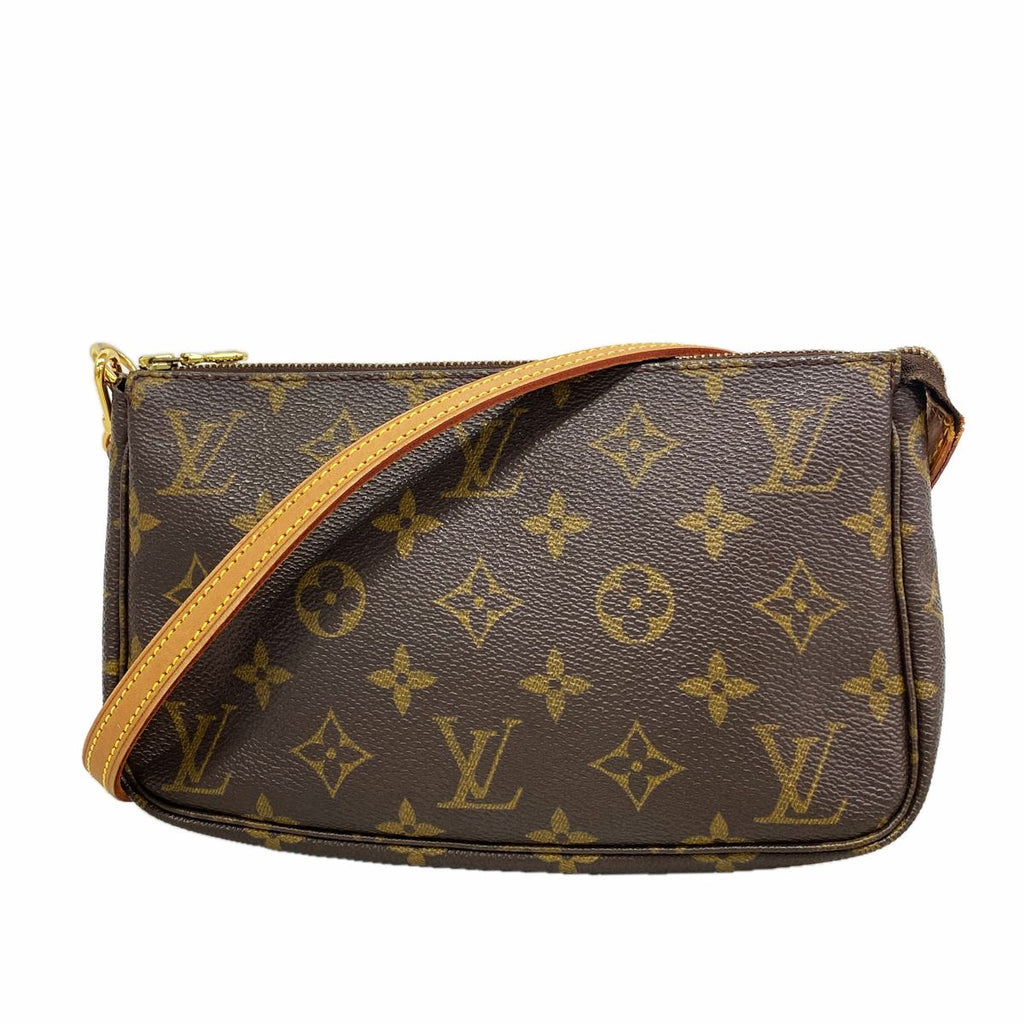 Louis Vuitton Pouch Monogram Pochette Accessory Soir Brown