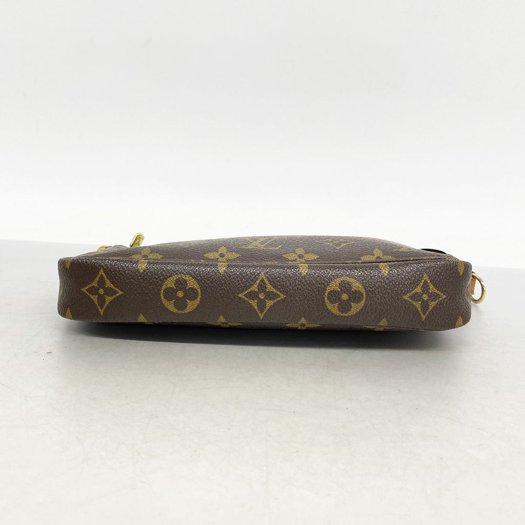 Louis Vuitton Pouch Monogram Pochette Accessory Soir Brown — view 3
