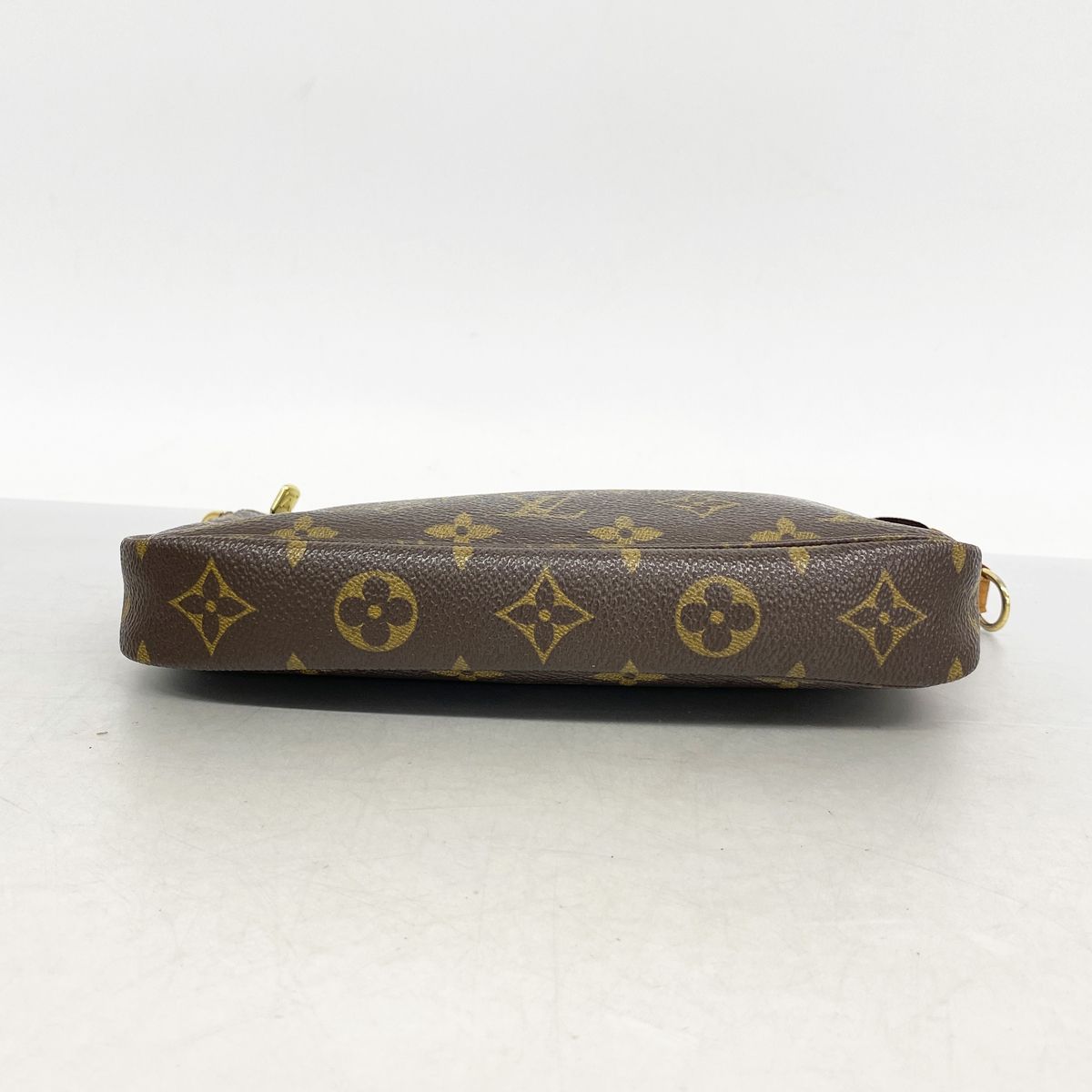 Louis Vuitton Pouch Monogram Pochette Accessory Soir Brown — view 3