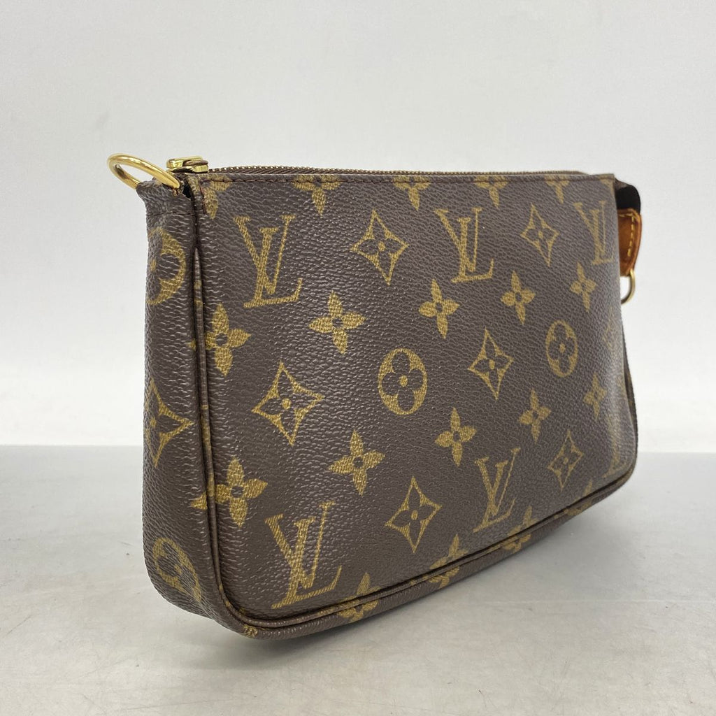 Louis Vuitton Pouch Monogram Pochette Accessory Soir Brown — view 2