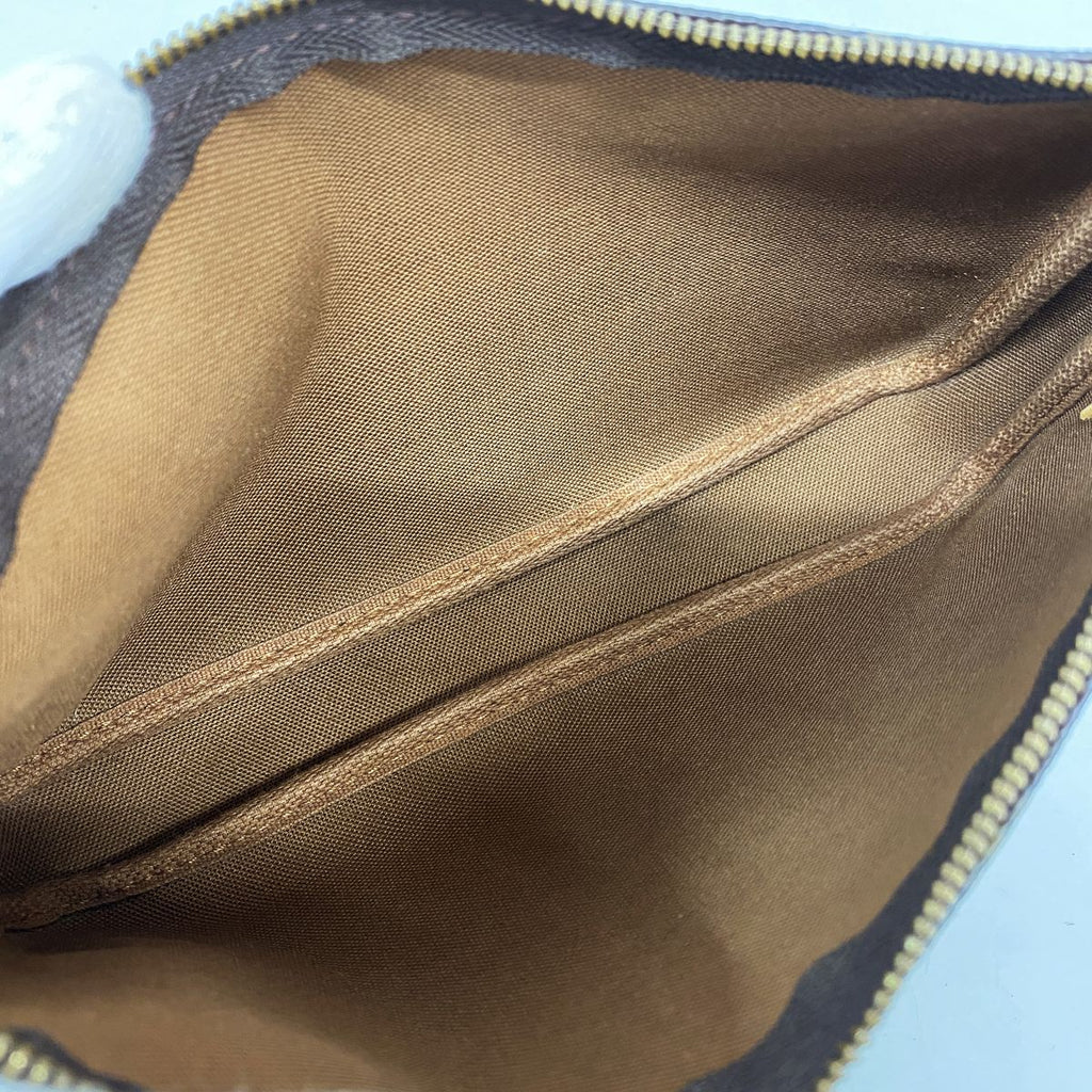 Louis Vuitton Pouch Monogram Pochette Accessory Soir Brown — view 4