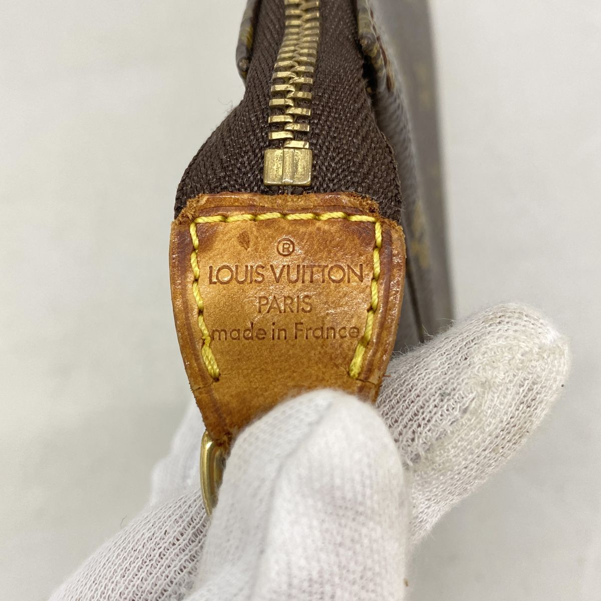 Louis Vuitton Pouch Monogram Pochette Accessory Soir Brown — view 5