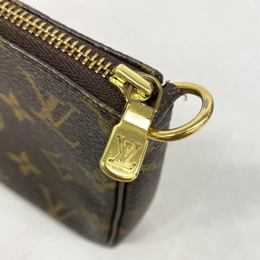 Louis Vuitton Pouch Monogram Pochette Accessory Soir Brown — view 7