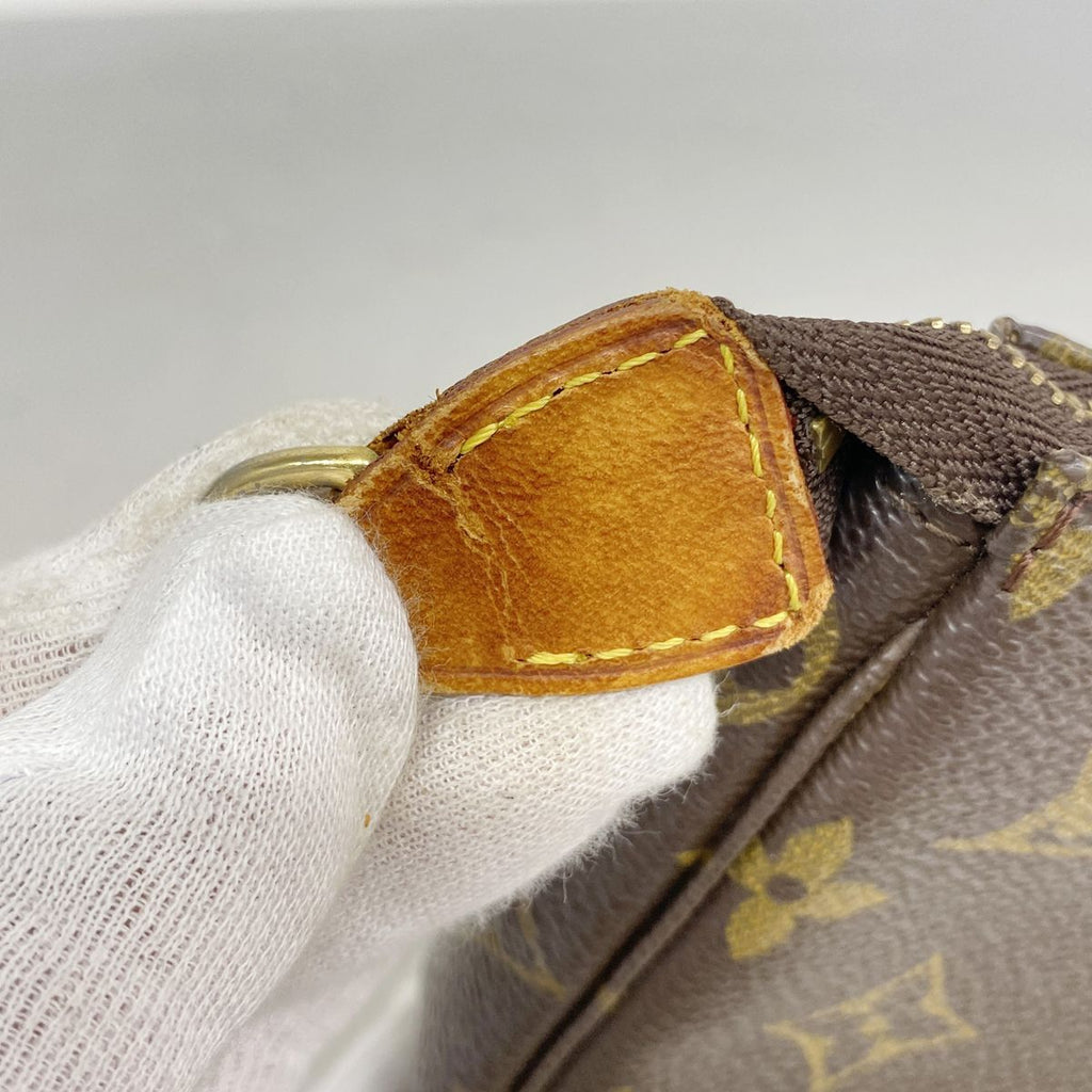 Louis Vuitton Pouch Monogram Pochette Accessory Soir Brown — view 6