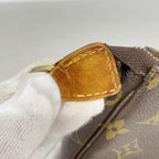 Louis Vuitton Pouch Monogram Pochette Accessory Soir Brown — view 6