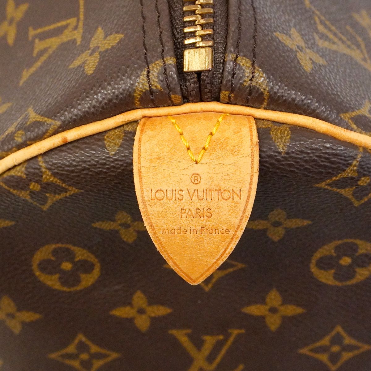 Louis Vuitton Boston Bag Monogram Keepall 55 Brown — view 5