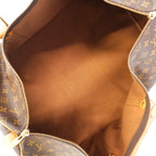 Louis Vuitton Boston Bag Monogram Keepall 55 Brown — view 4