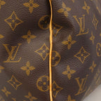 Louis Vuitton Boston Bag Monogram Keepall 55 Brown — view 8