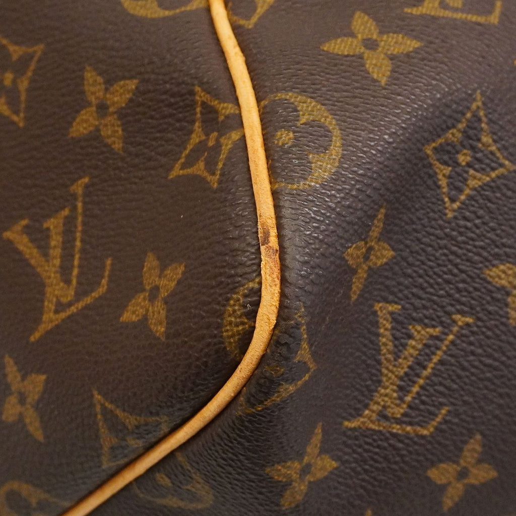 Louis Vuitton Boston Bag Monogram Keepall 55 Brown — view 6