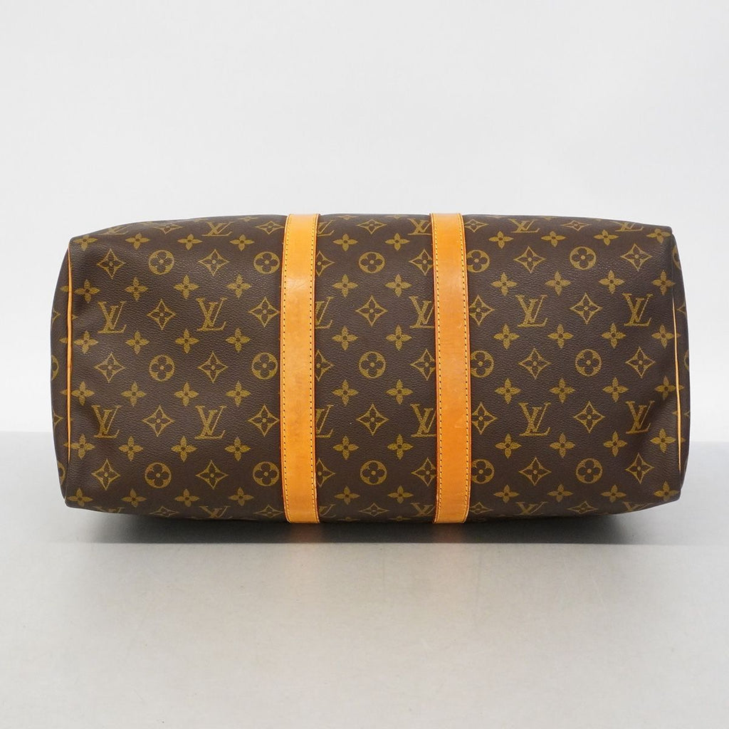 Louis Vuitton Boston Bag Monogram Keepall 45 Brown — view 3