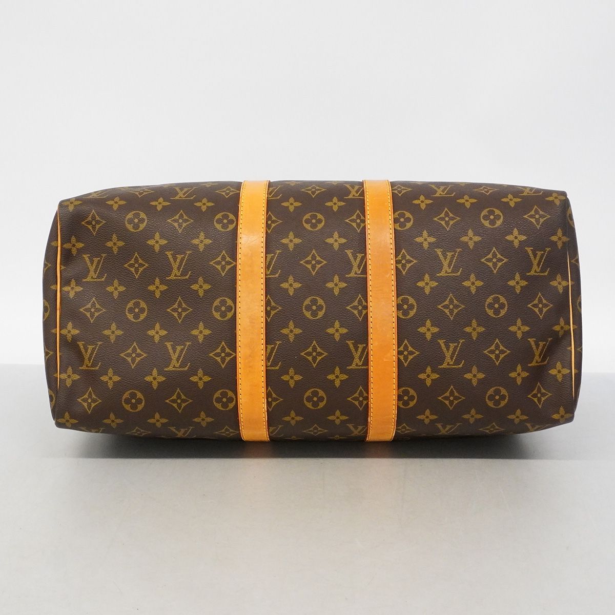 Louis Vuitton Boston Bag Monogram Keepall 45 Brown — view 3