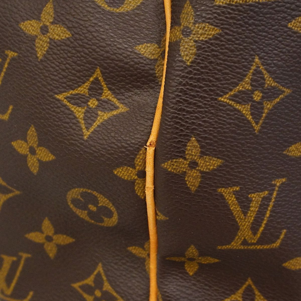 Louis Vuitton Boston Bag Monogram Keepall 45 Brown — view 7