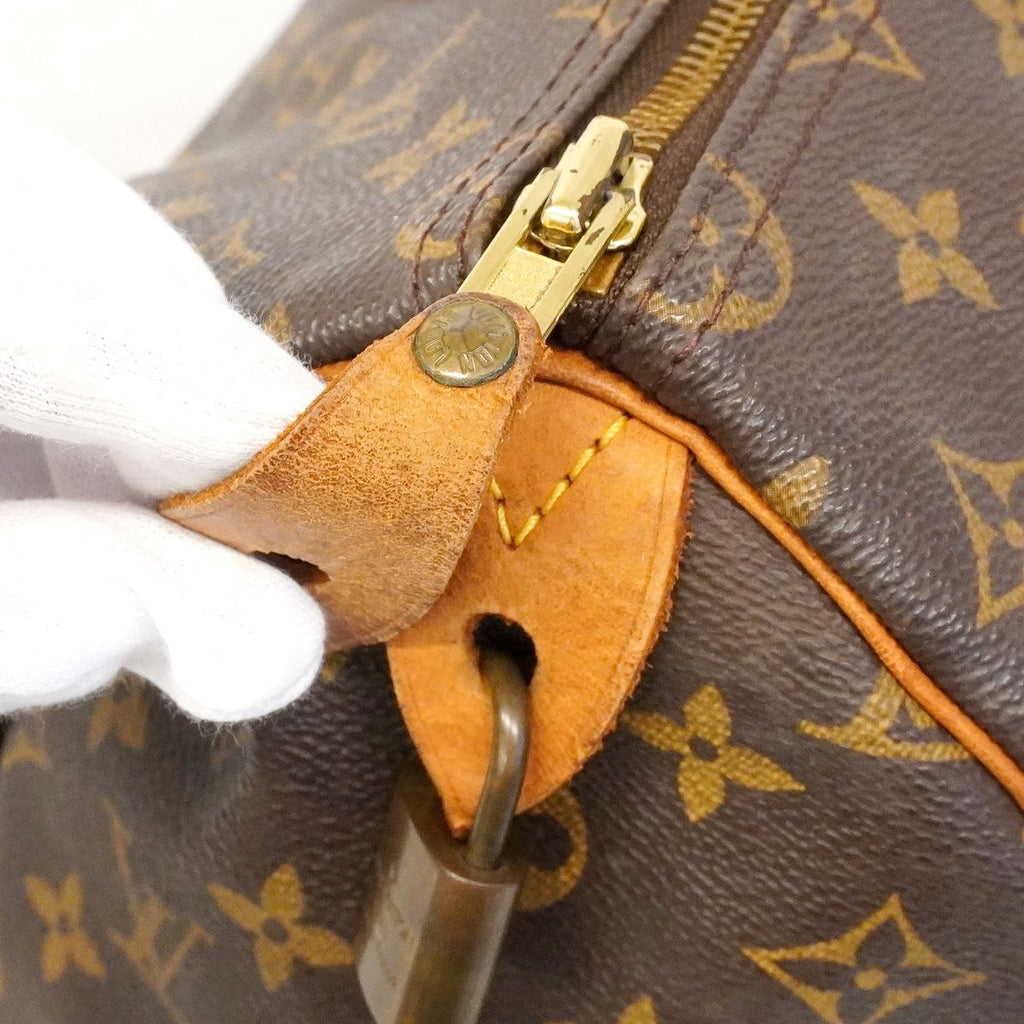 Louis Vuitton Handbag Monogram Speedy 35 Brown — view 8