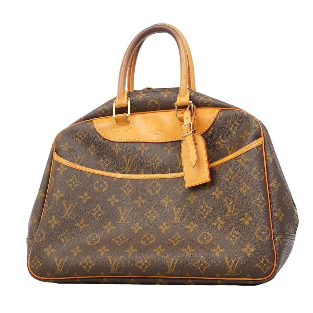 Louis Vuitton Handbag Monogram Deauville Brown