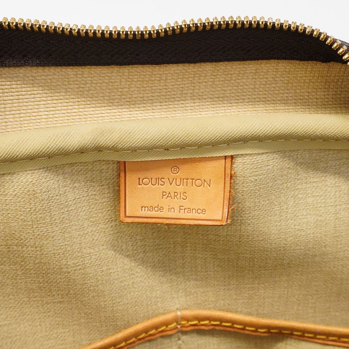Louis Vuitton Handbag Monogram Deauville Brown — view 5