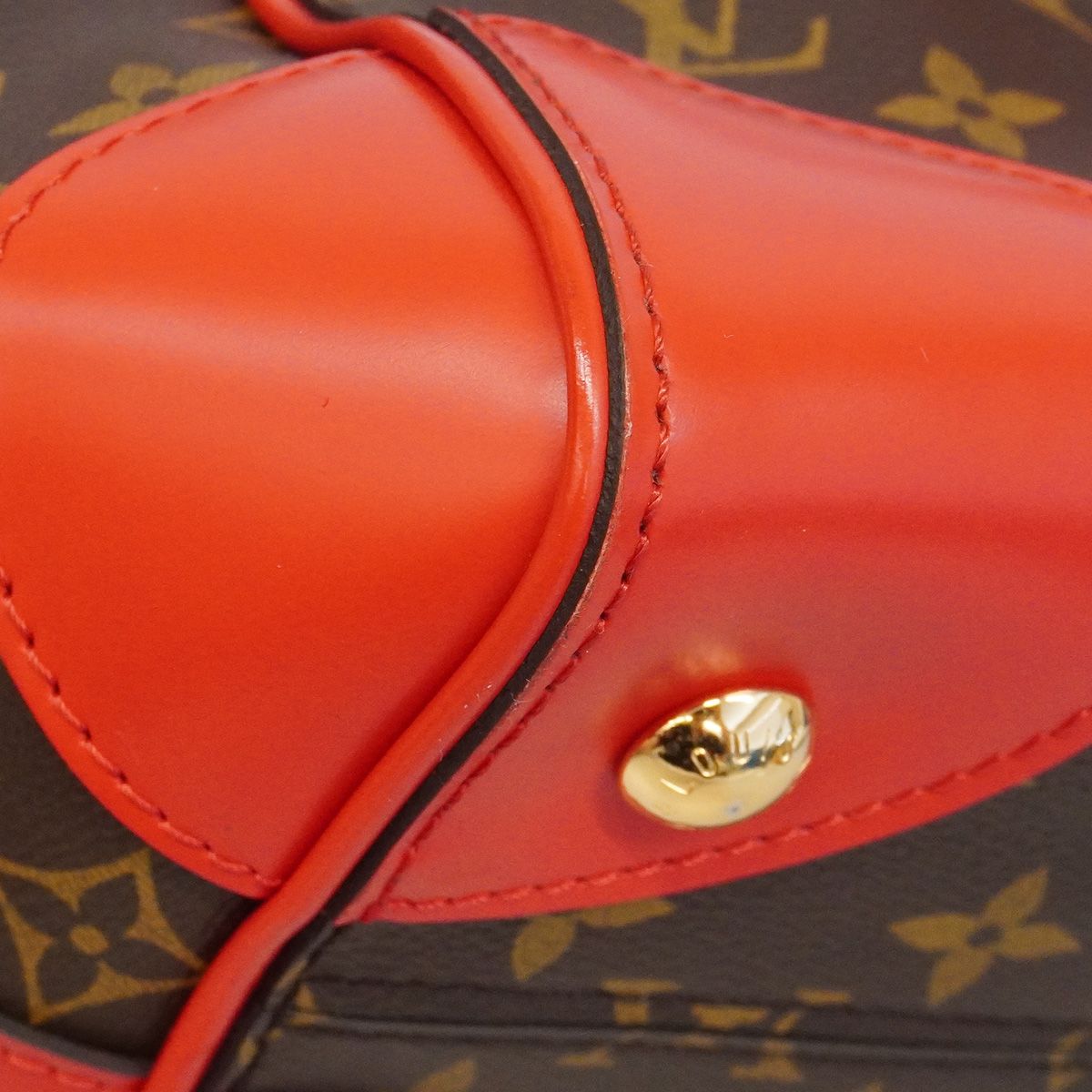 Louis Vuitton Handbag Monogram Phoenix PM Brown Coquelicot 2-Way Bag — view 7