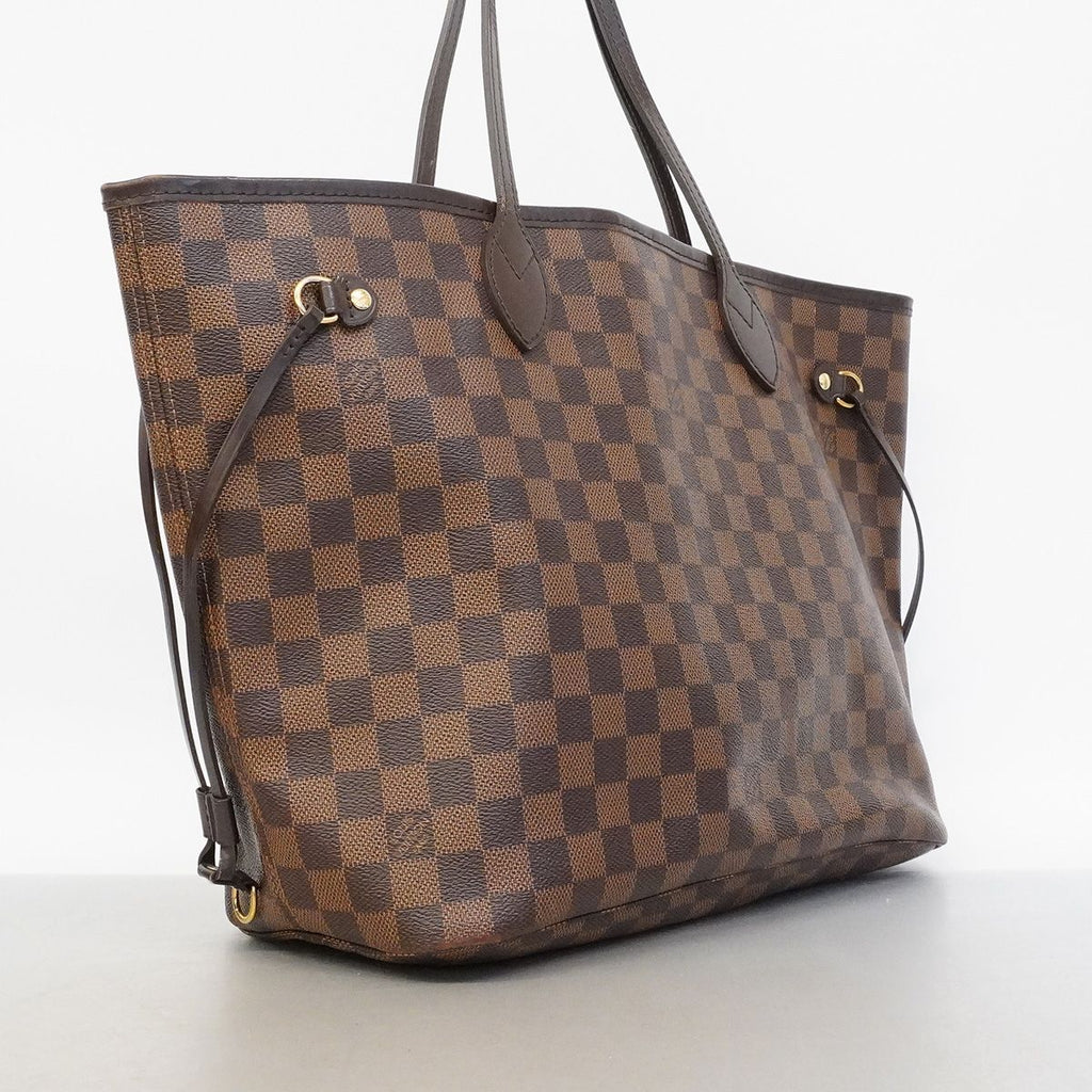 Louis Vuitton Tote Bag Damier Neverfull MM Rose Ballerine Ebene — view 2