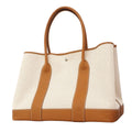 Hermes Tote Bag Neo Garden 41 Toile Ash Negonda Gold Silver