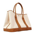 Hermes Tote Bag Neo Garden 41 Toile Ash Negonda Gold Silver — view 2