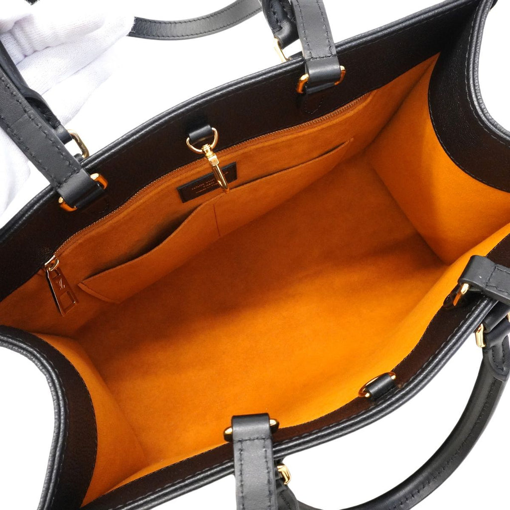 Louis Vuitton Tote Bag Monogram Empreinte On The Go MM Noir — view 4