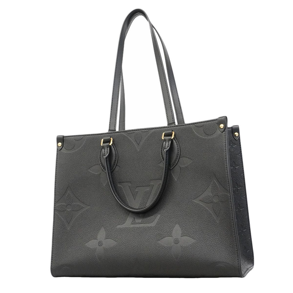 Louis Vuitton Tote Bag Monogram Empreinte On The Go MM Noir
