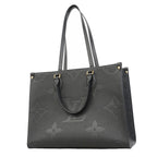 Louis Vuitton Tote Bag Monogram Empreinte On The Go MM Noir