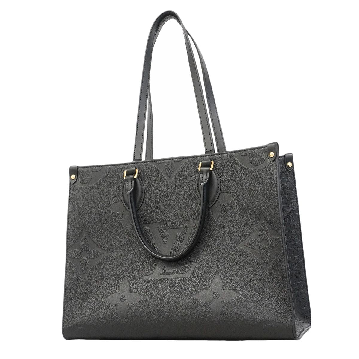 Louis Vuitton Tote Bag Monogram Empreinte On The Go MM Noir