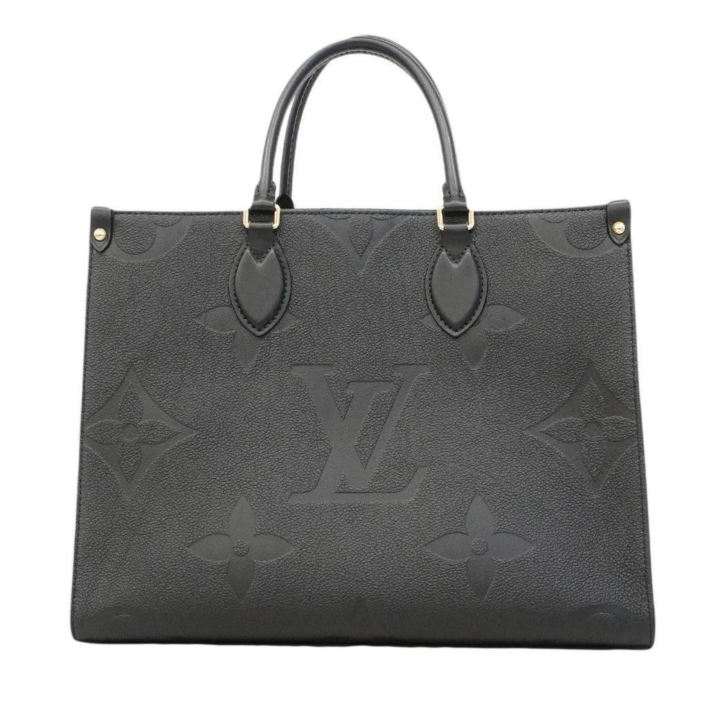 Louis Vuitton Tote Bag Monogram Empreinte On The Go MM Noir — view 8