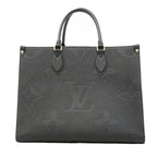 Louis Vuitton Tote Bag Monogram Empreinte On The Go MM Noir — view 8