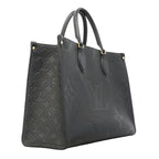 Louis Vuitton Tote Bag Monogram Empreinte On The Go MM Noir — view 2