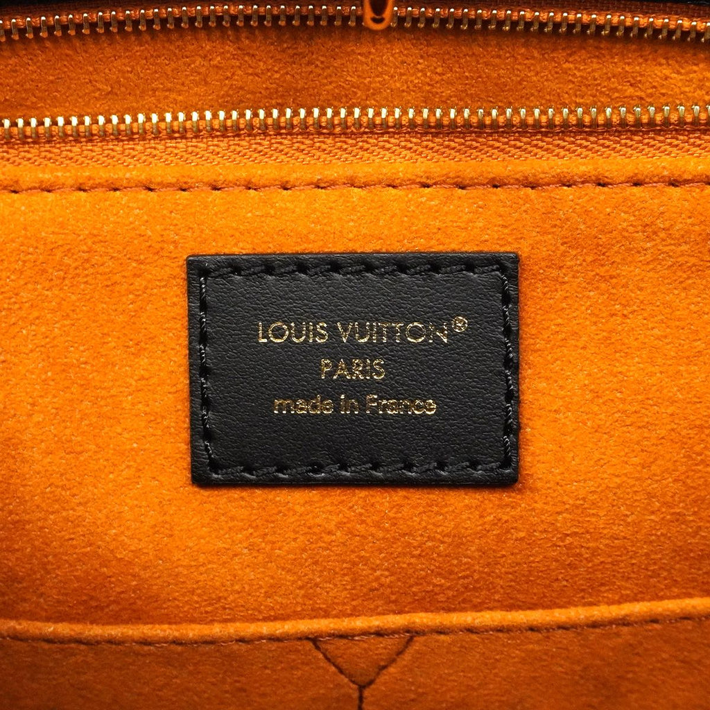 Louis Vuitton Tote Bag Monogram Empreinte On The Go MM Noir — view 5